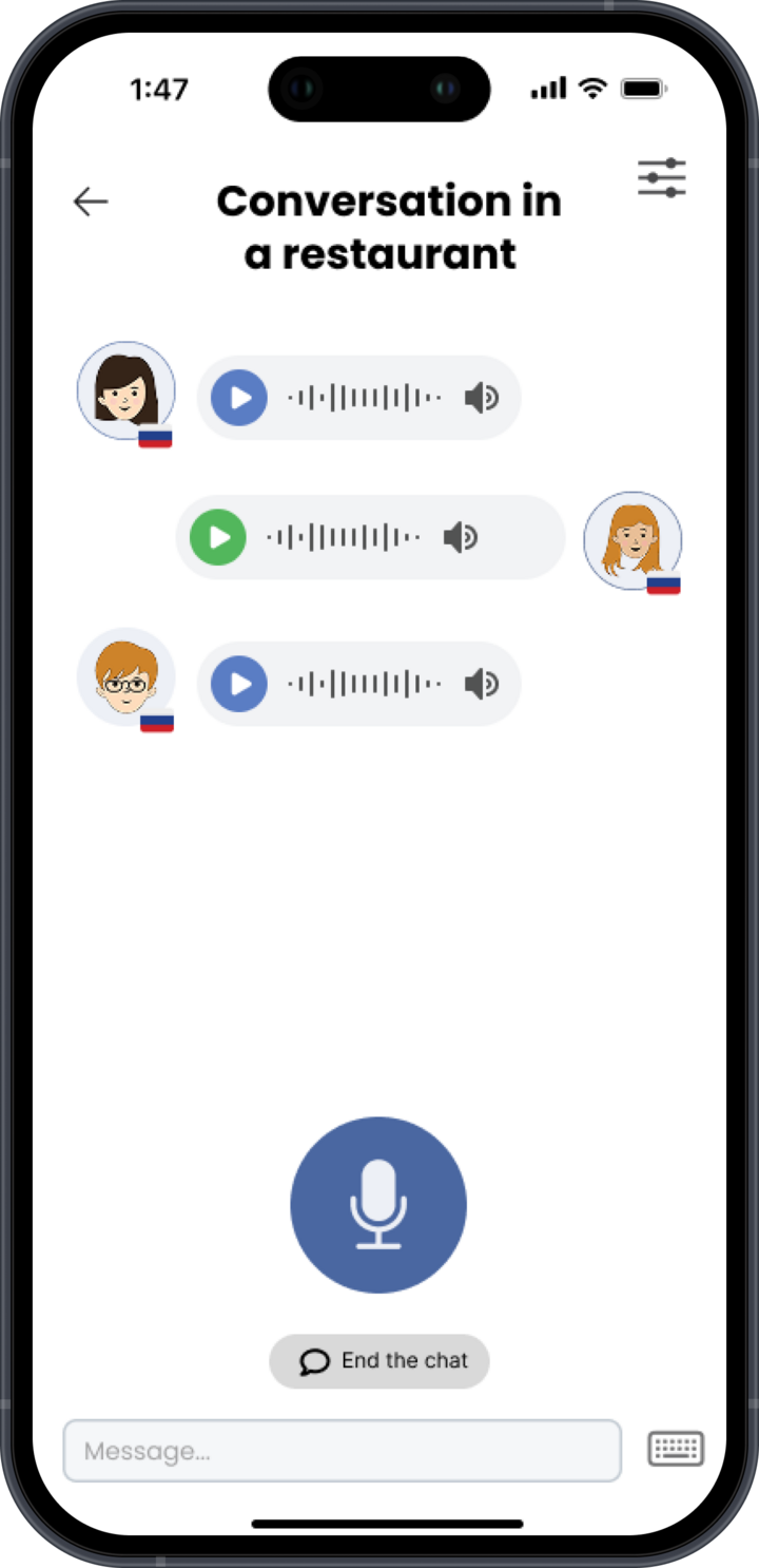 Tallo AI partner voice conversation