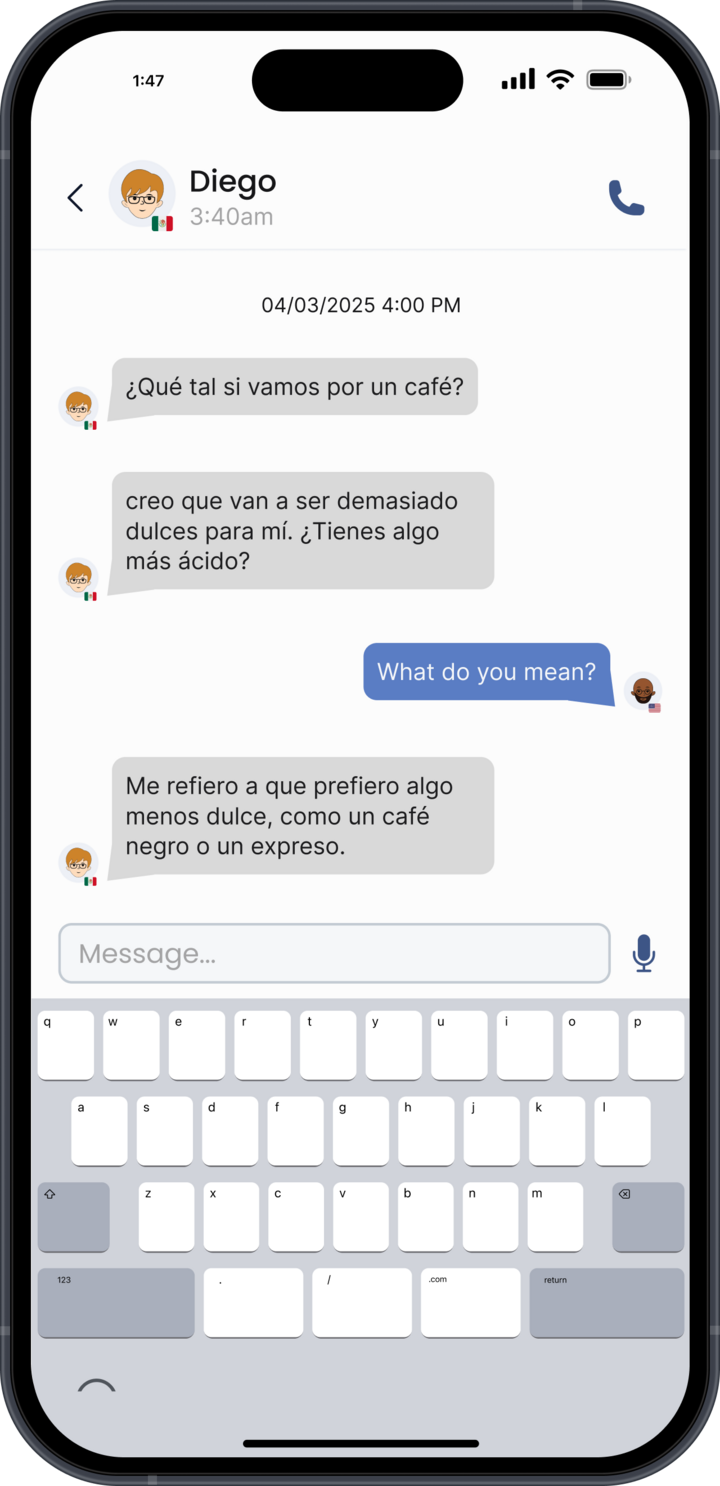 Tallo bilingual chat